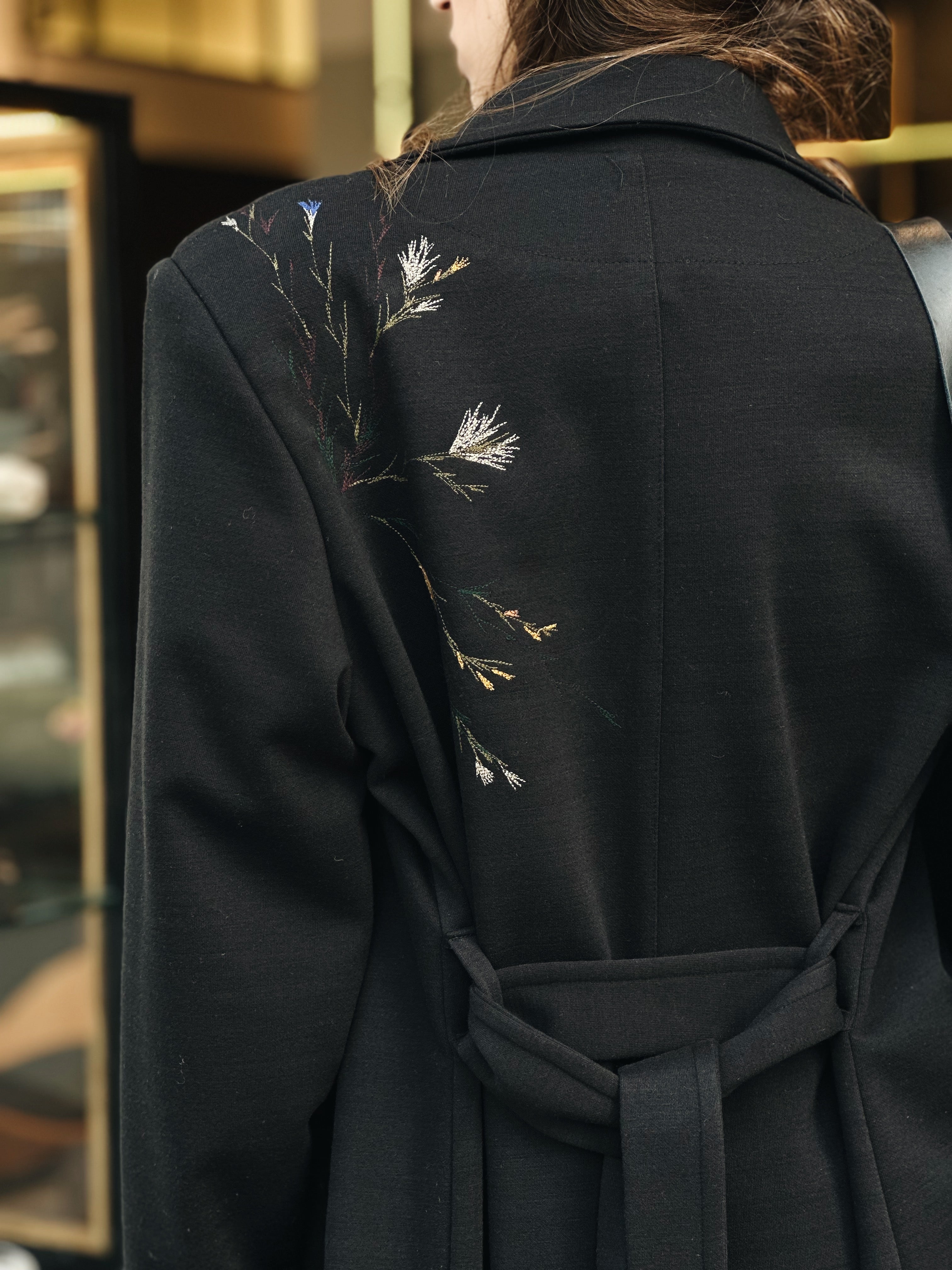 SERENA EMB COAT