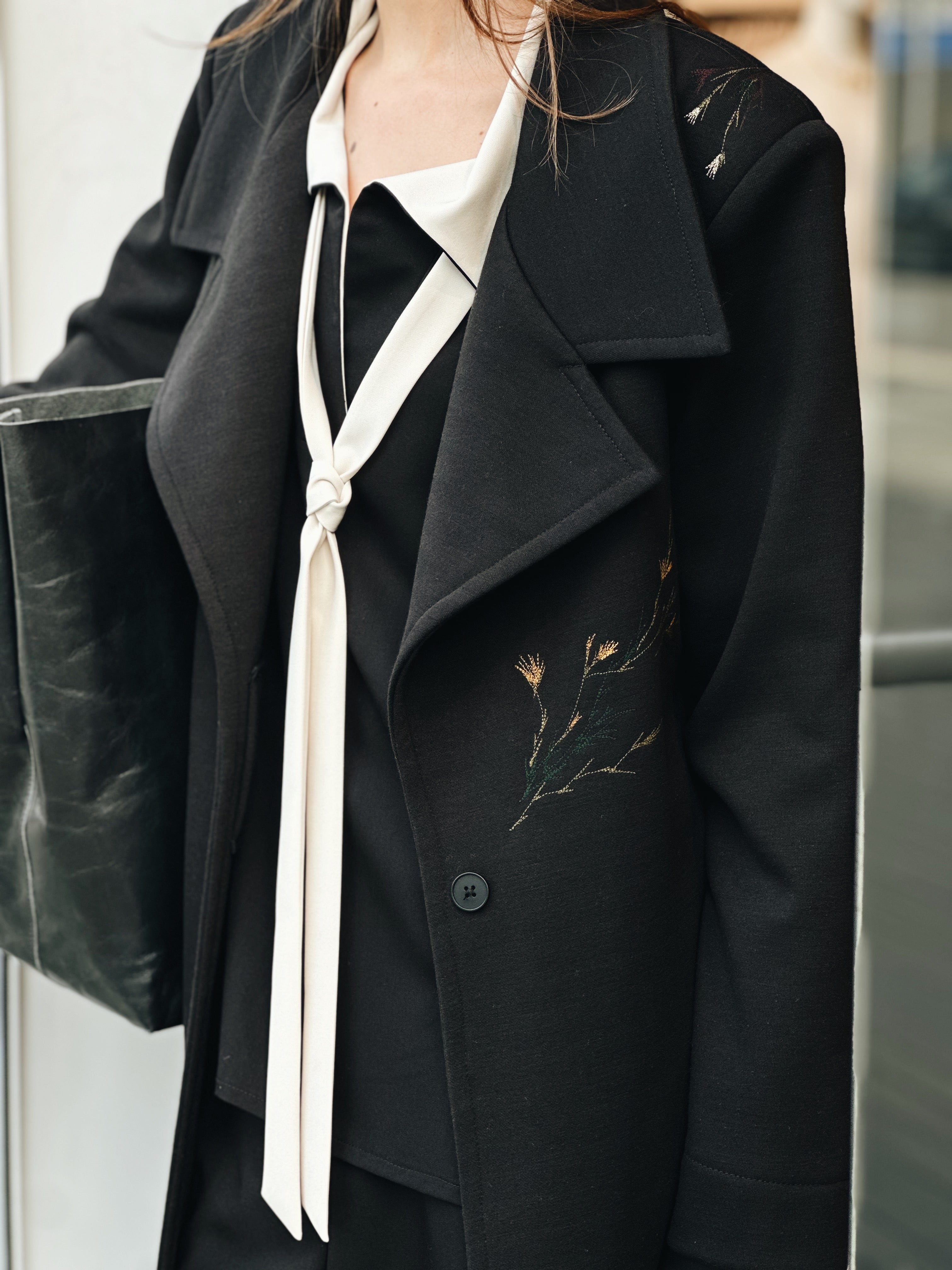 SERENA EMB COAT