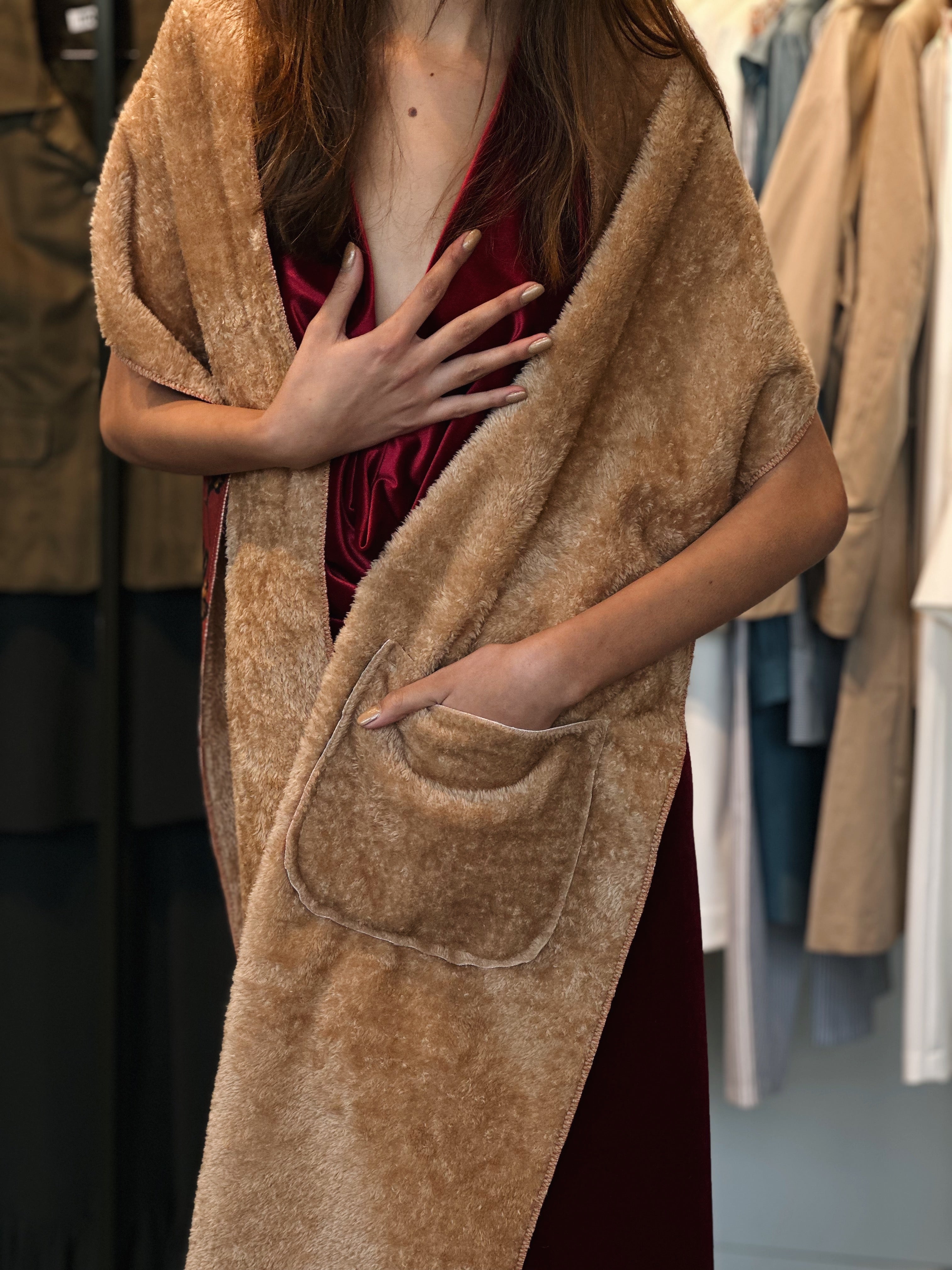 ALISON OB VELVET DRESS