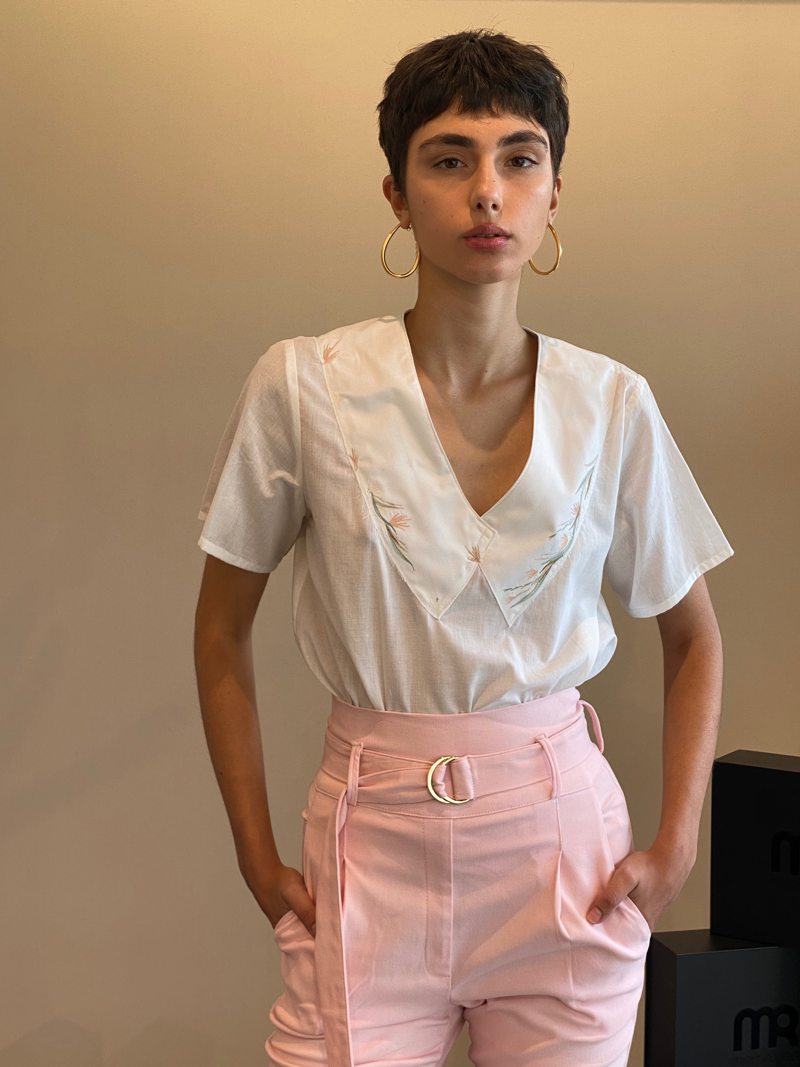 MARIA EMB SHIRT