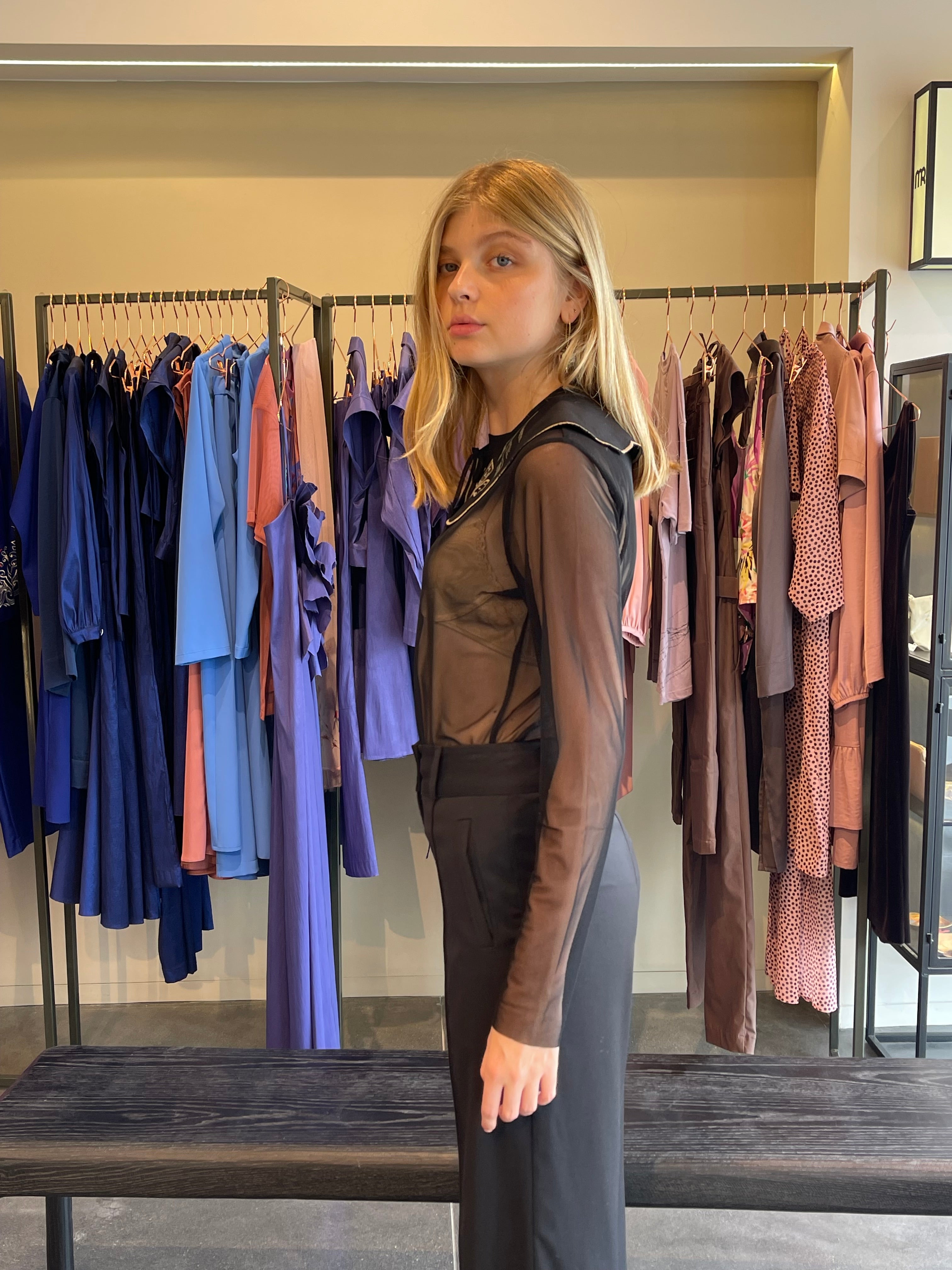 URBAN TULLE SHIRT