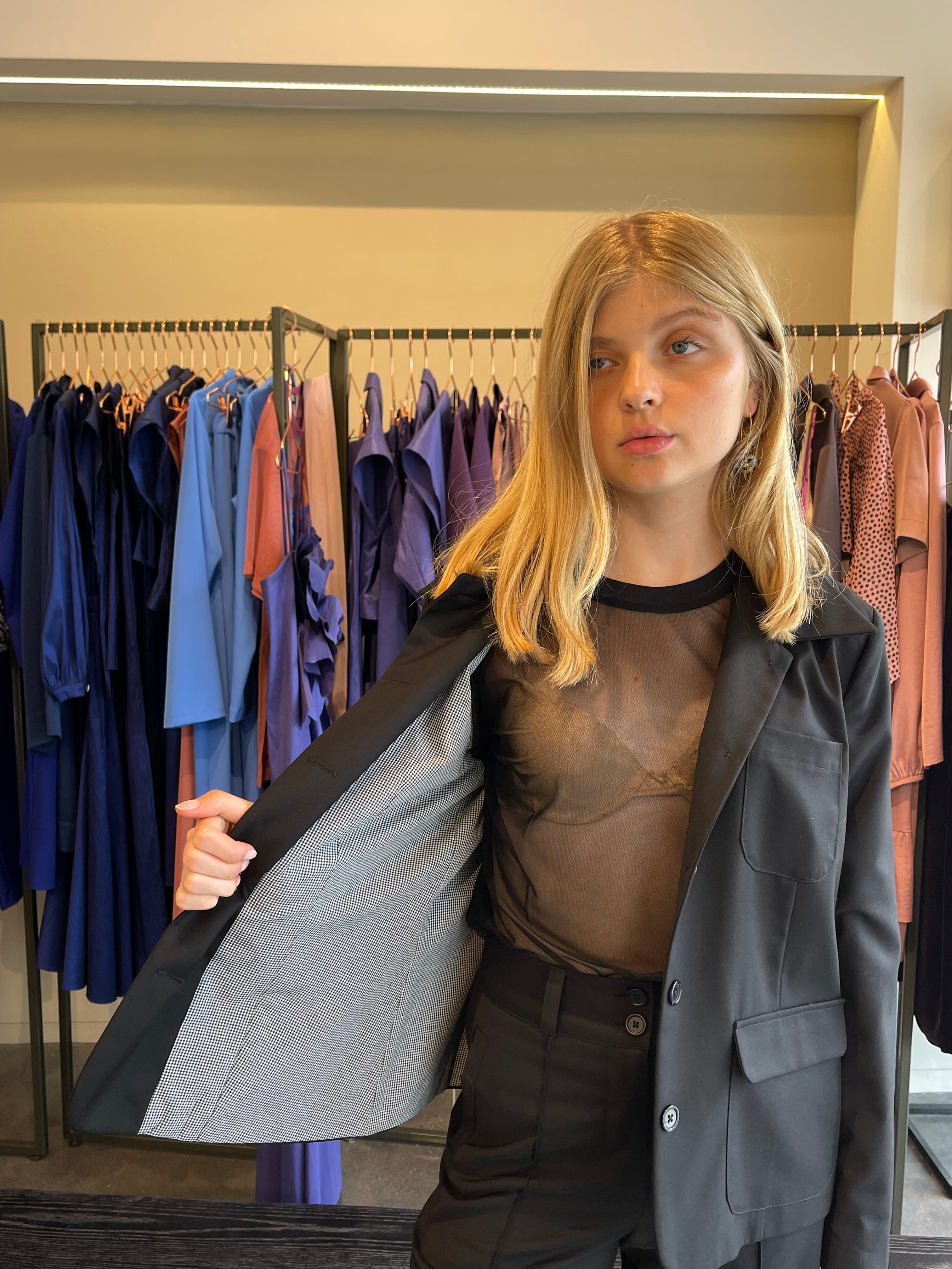 URBAN TULLE SHIRT