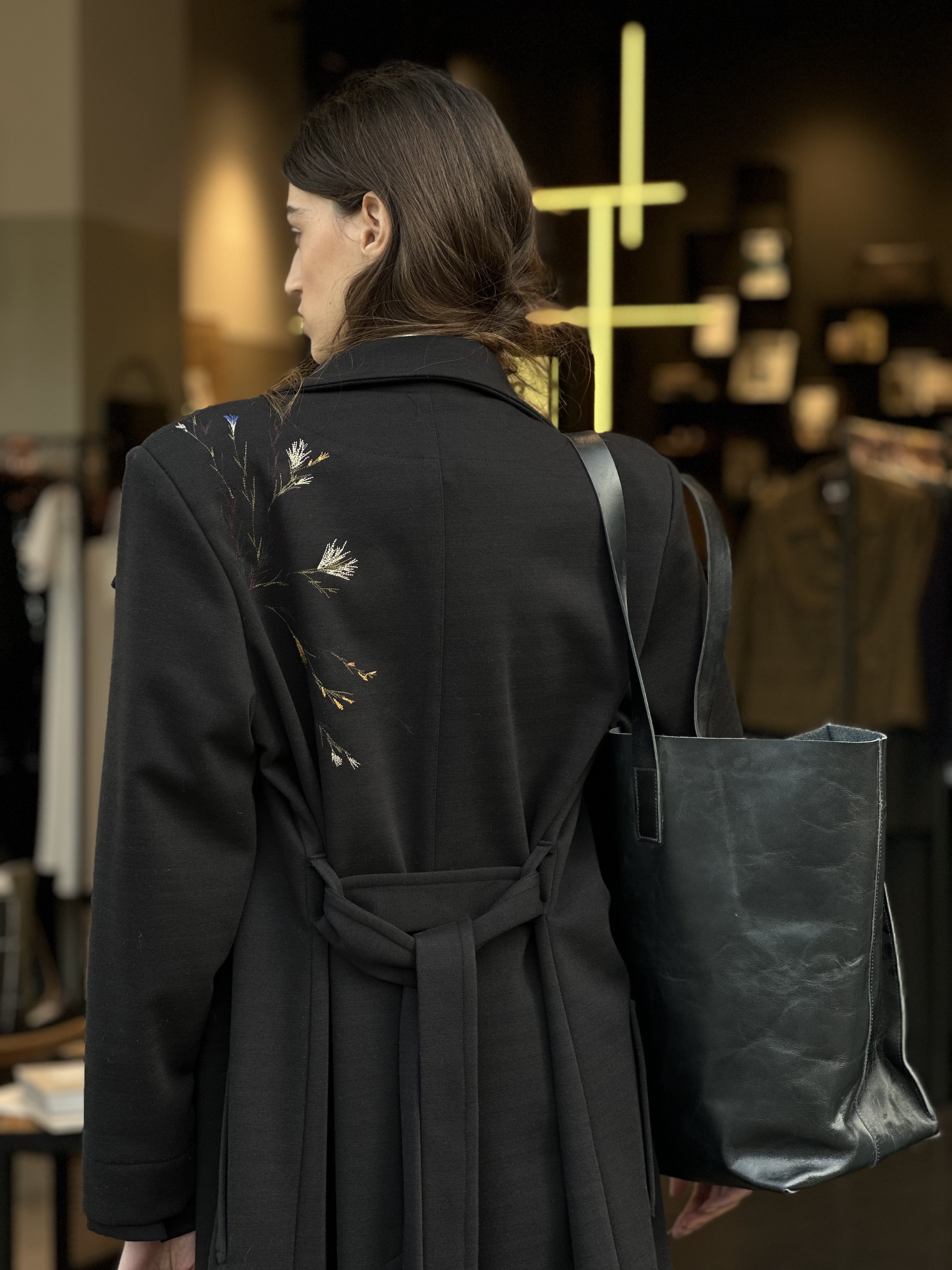 SERENA EMB COAT