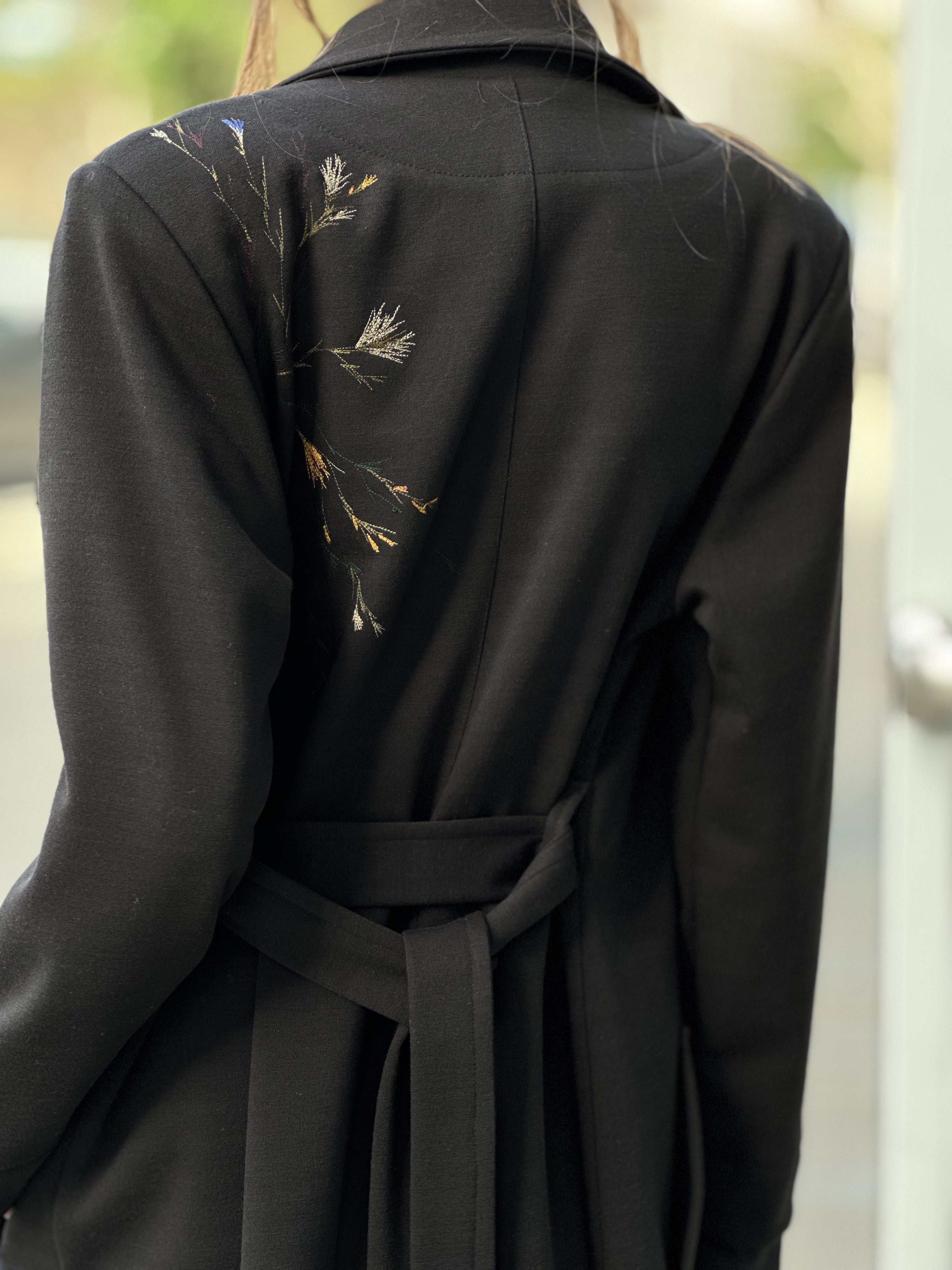 SERENA EMB COAT