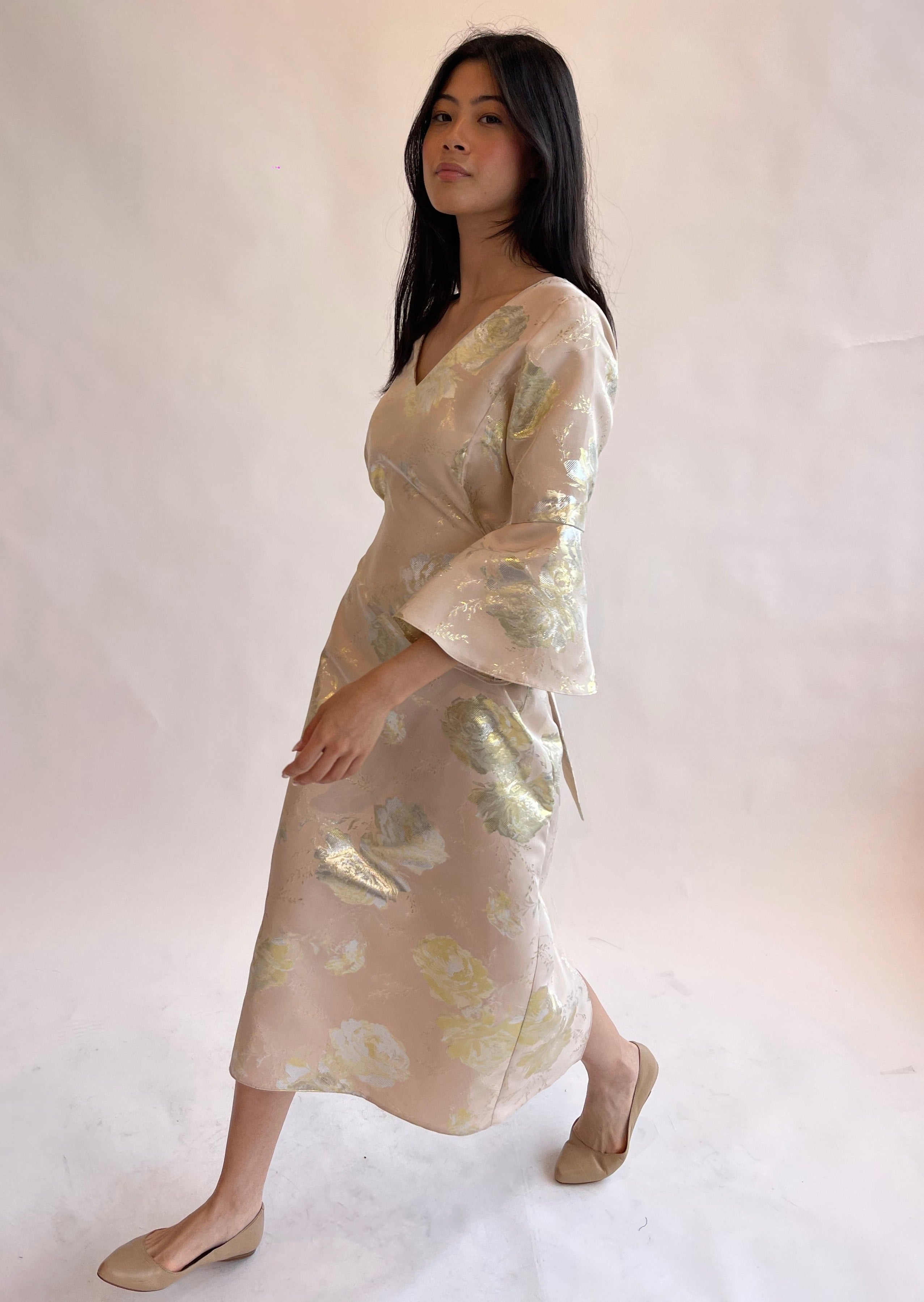 LILIAN EMB DRESS