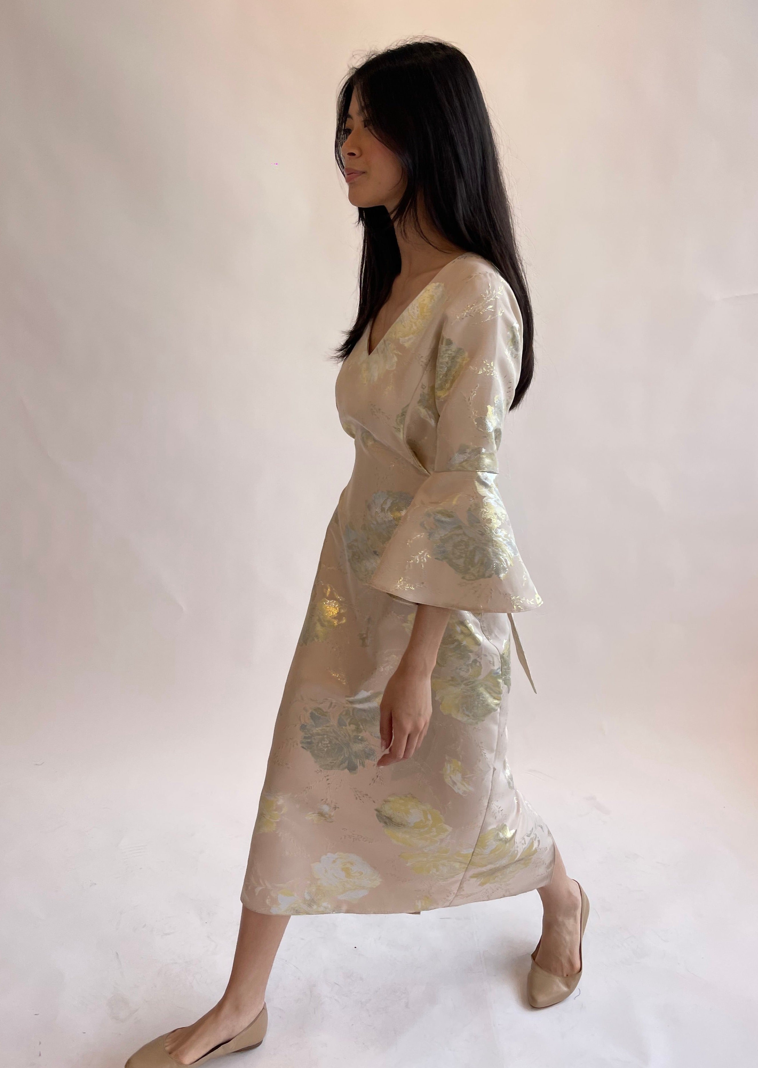 LILIAN EMB DRESS