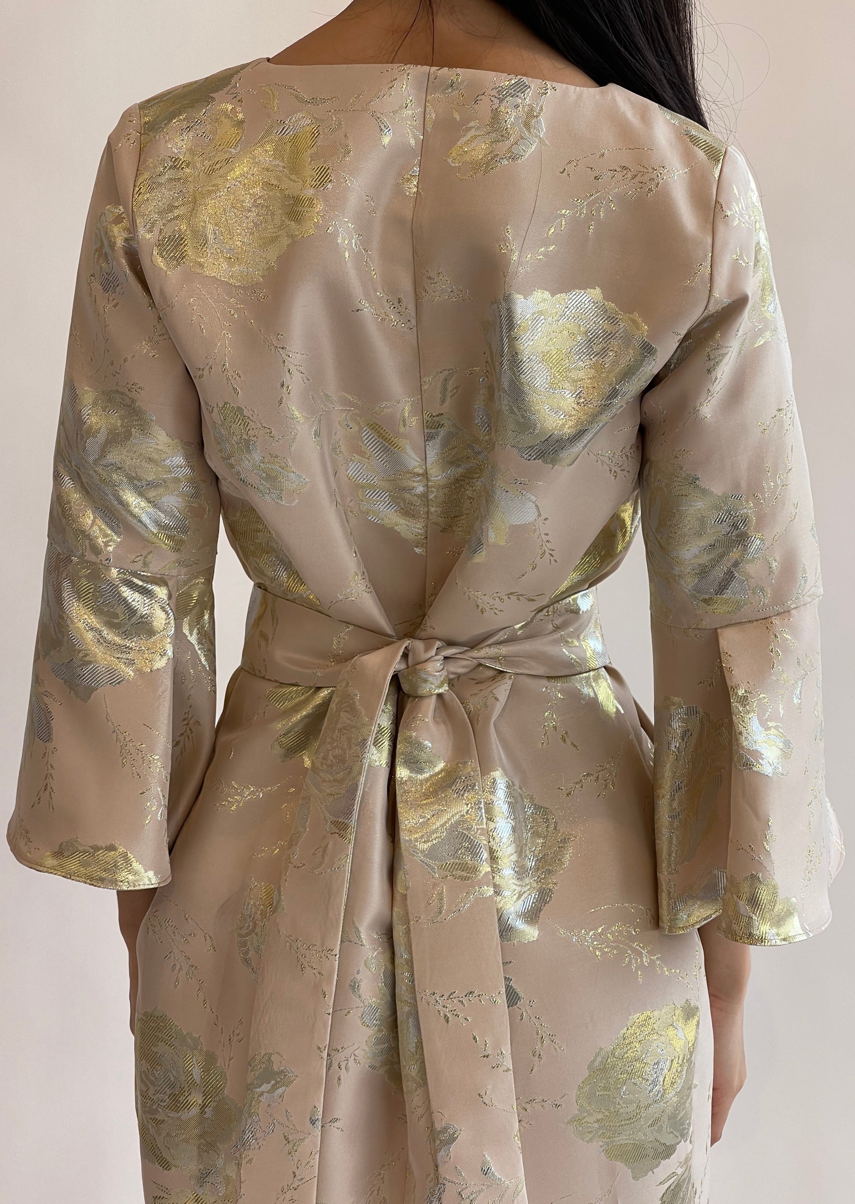 LILIAN EMB DRESS