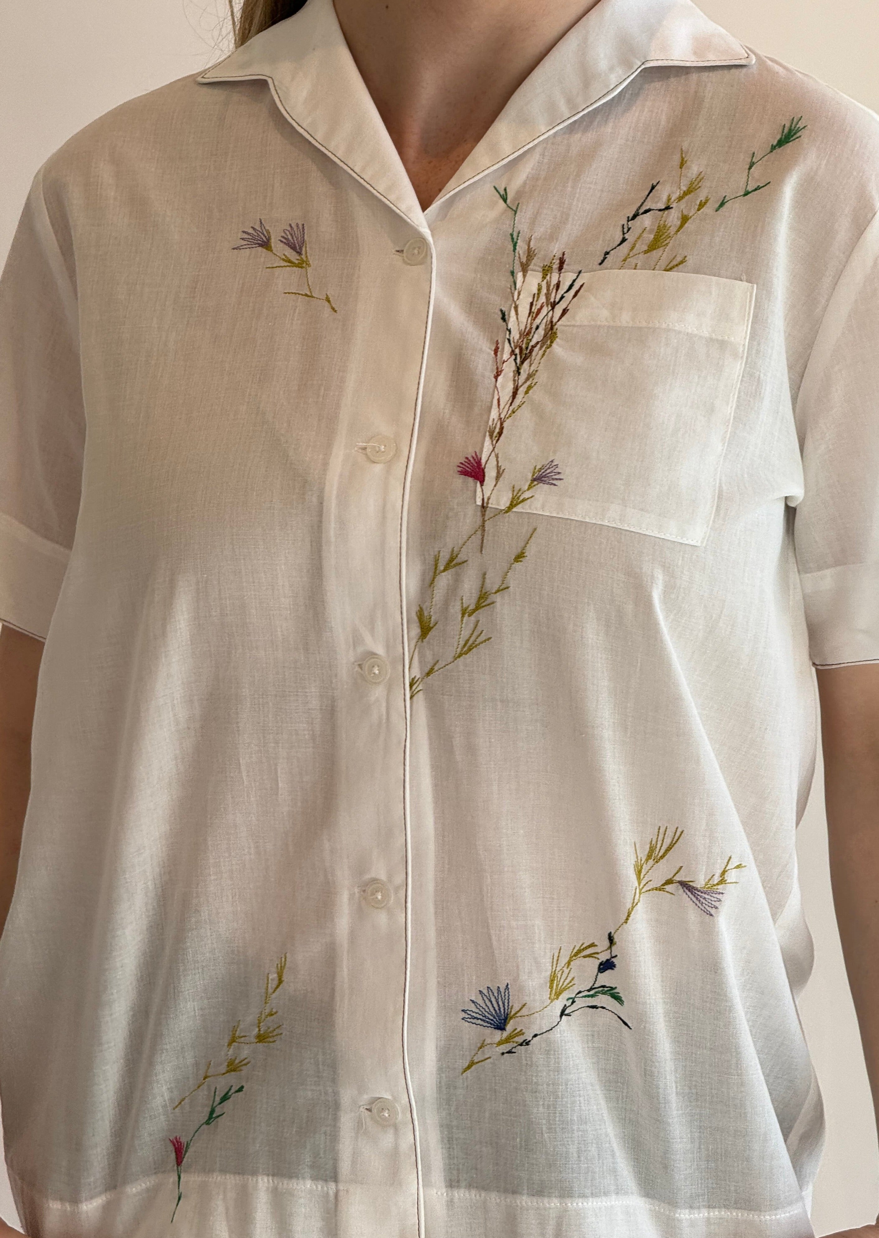 ALAN SP EMB SHIRT