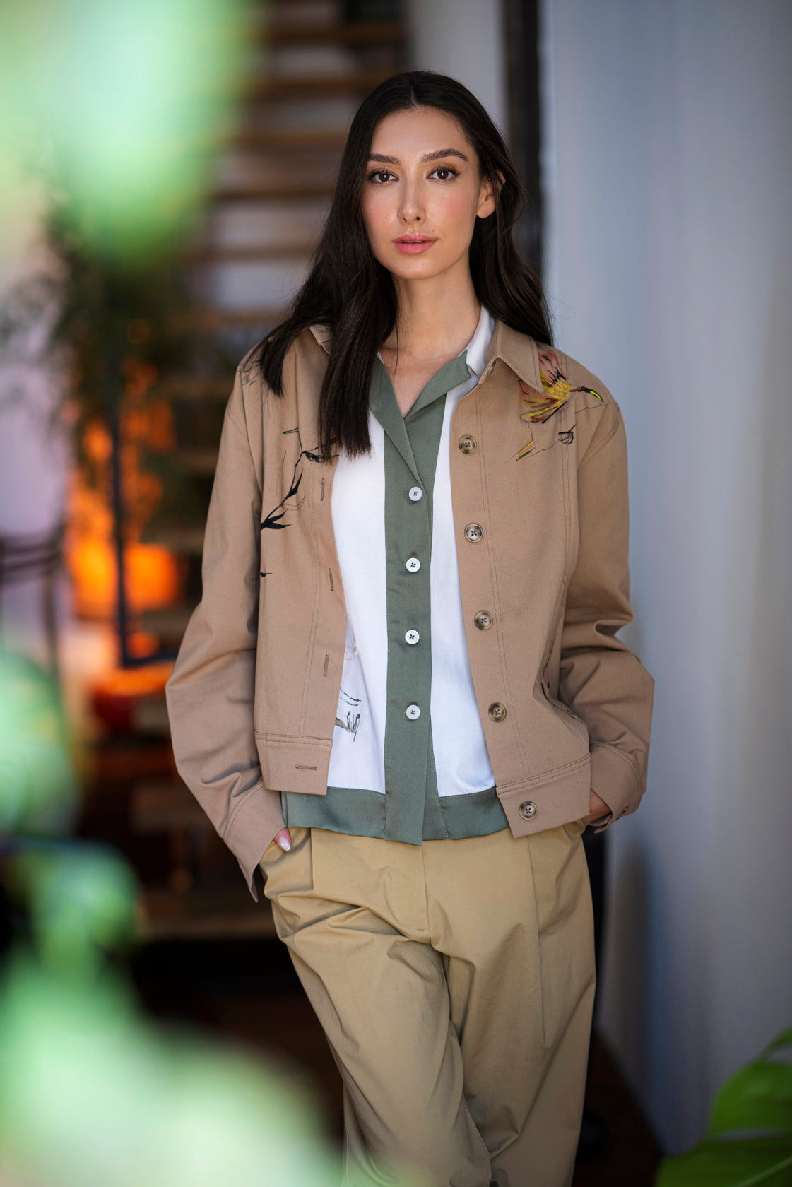 ALICIA EMB JACKET