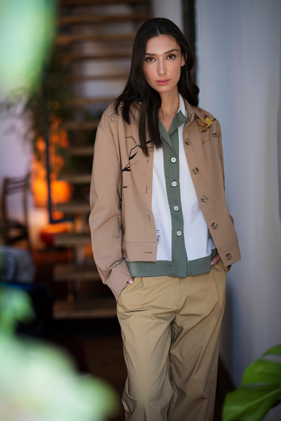 ALICIA EMB JACKET