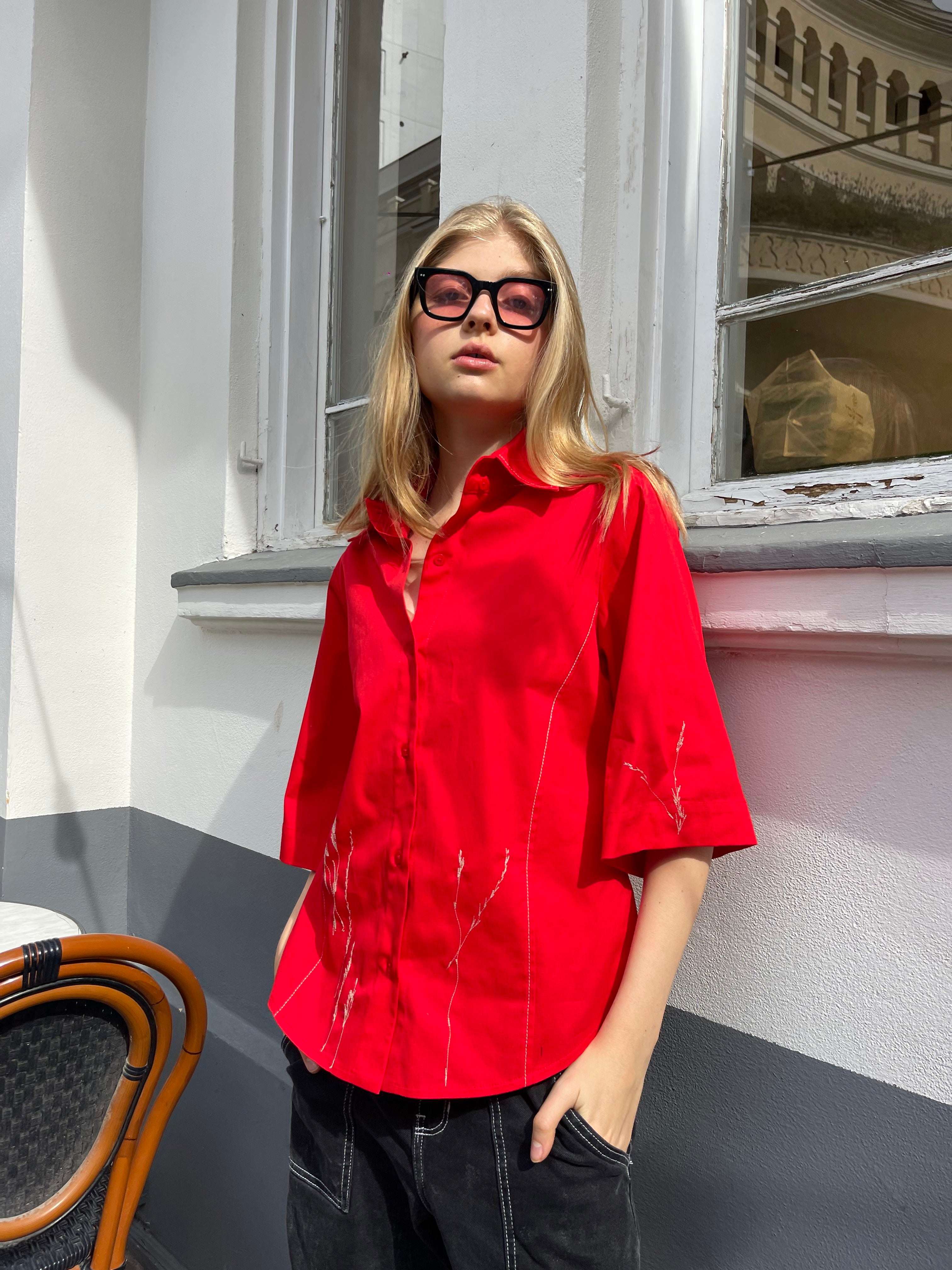 SOPHIE EMB SHIRT