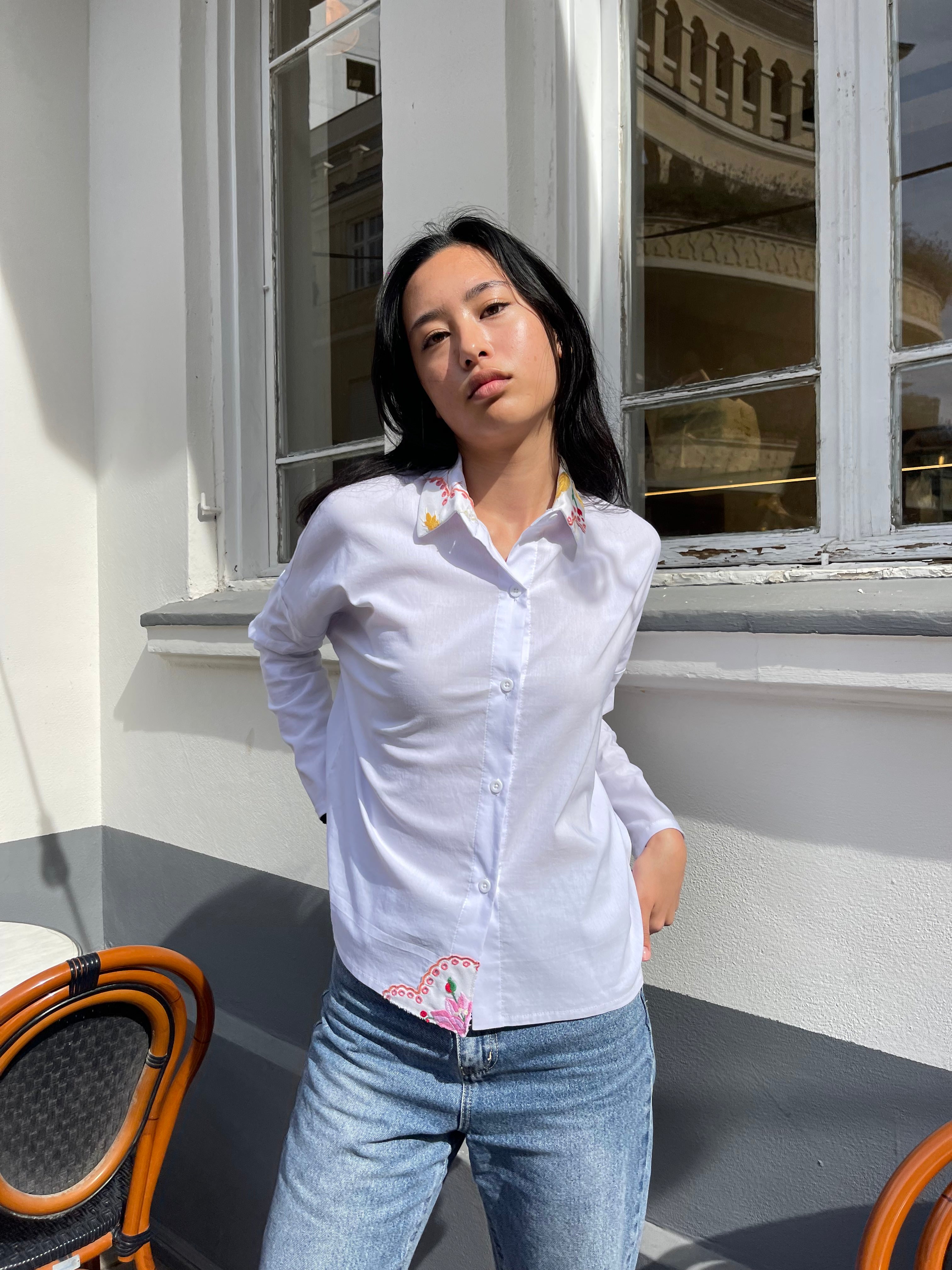TIMNA EMB LONG SHIRT