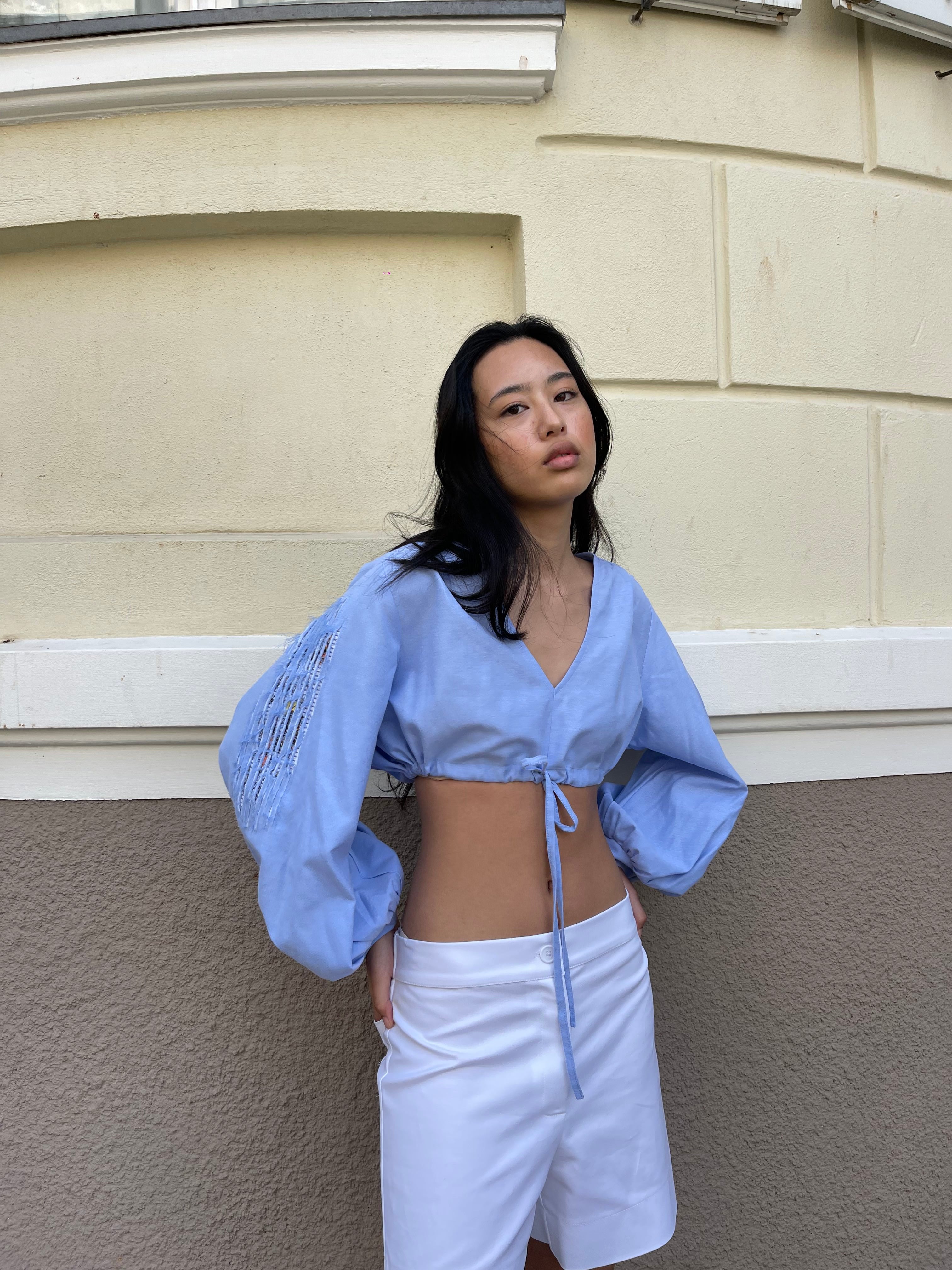 FLORENCE EMB TOP SHIRT