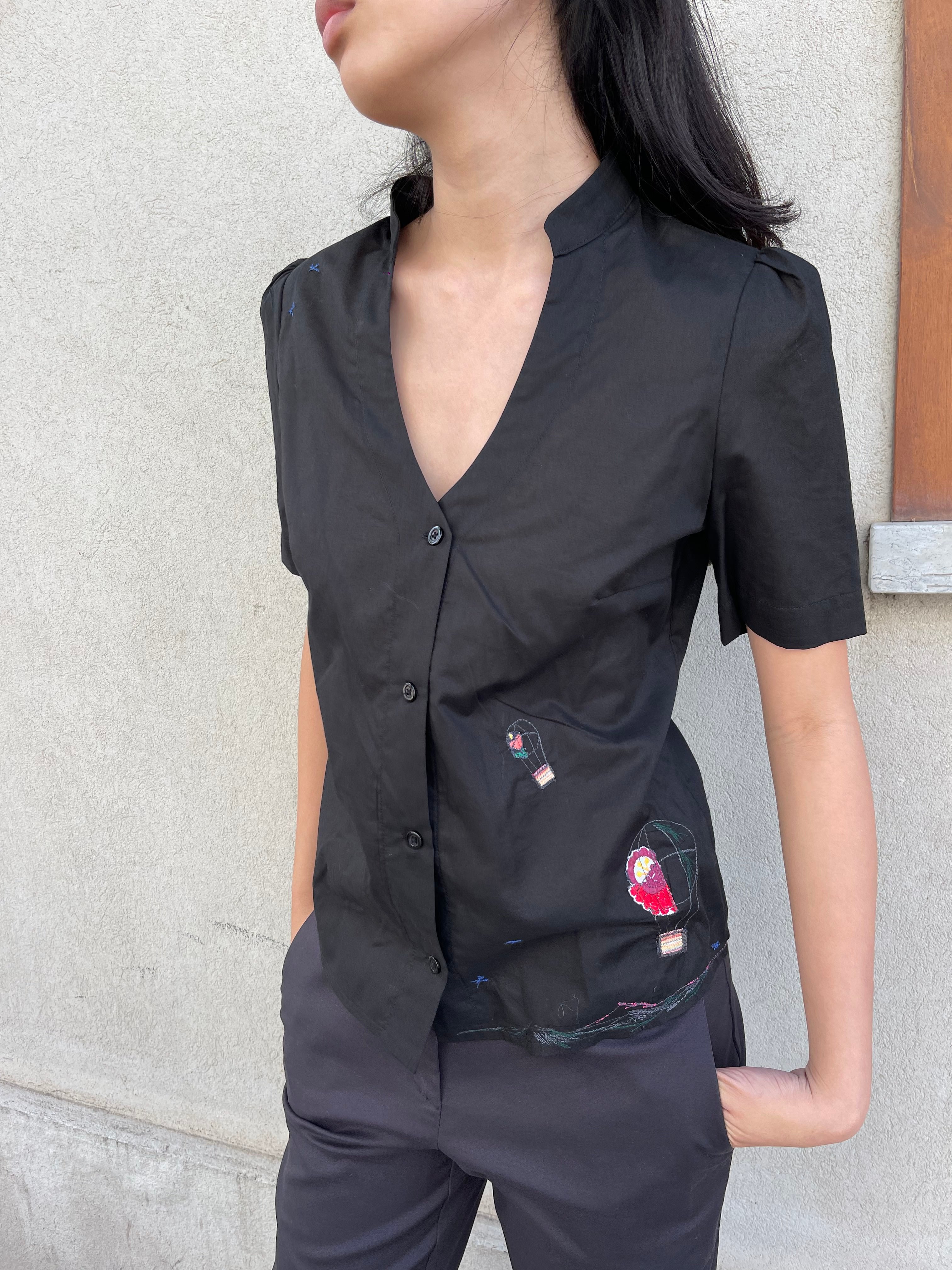AXEL SHORT EMB SHIRT