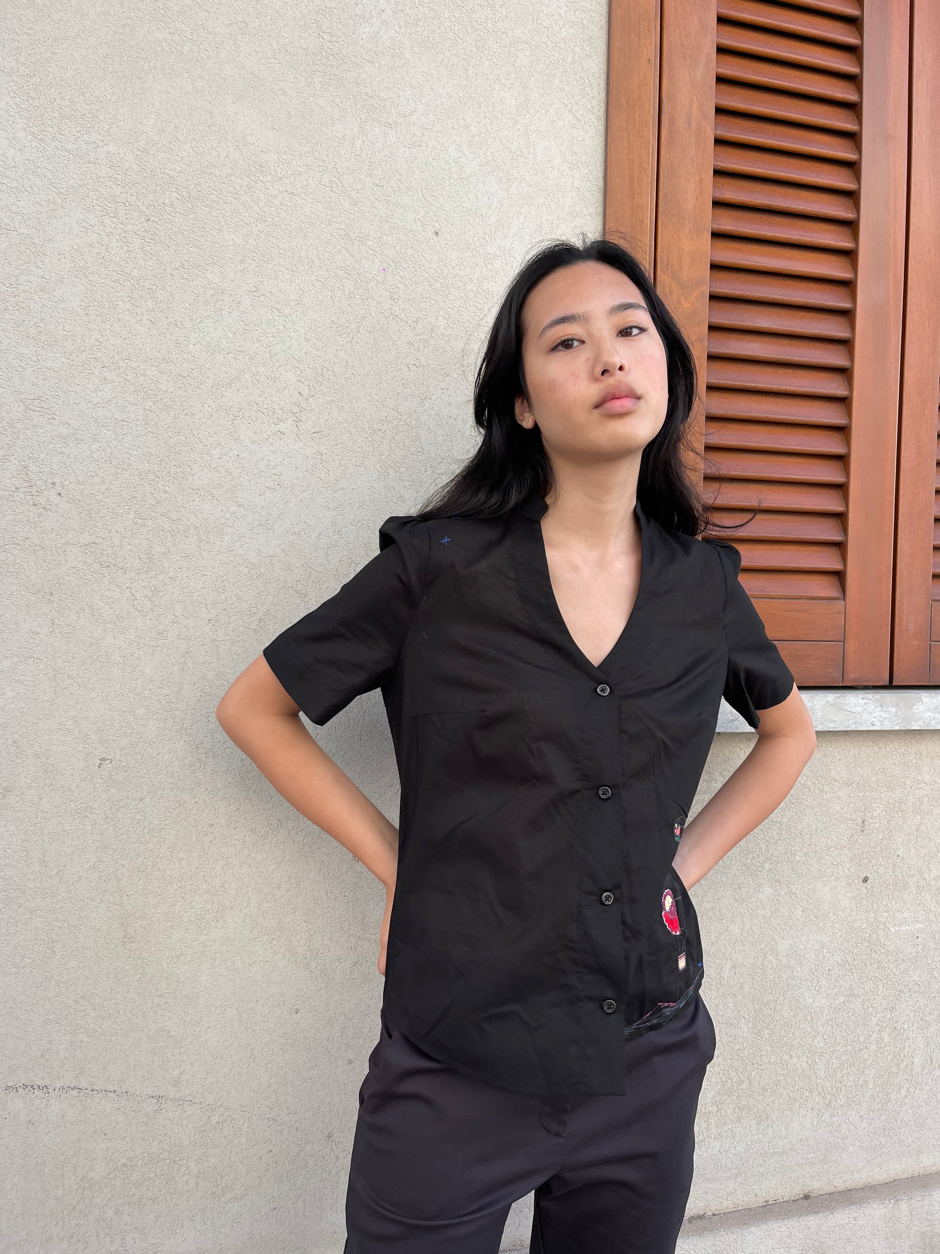 AXEL SHORT EMB SHIRT