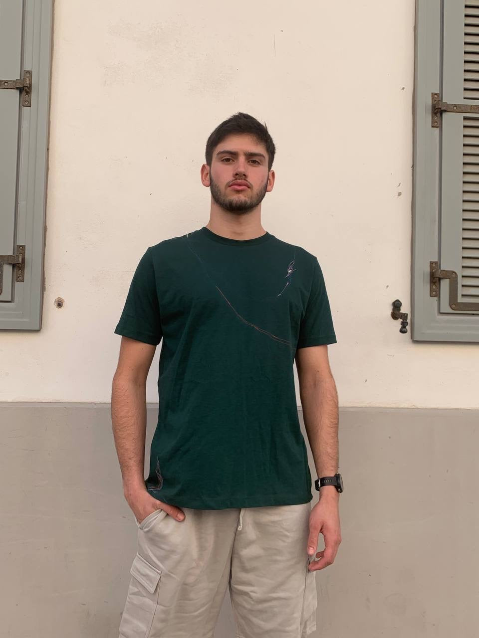 MR EMB SHIRT