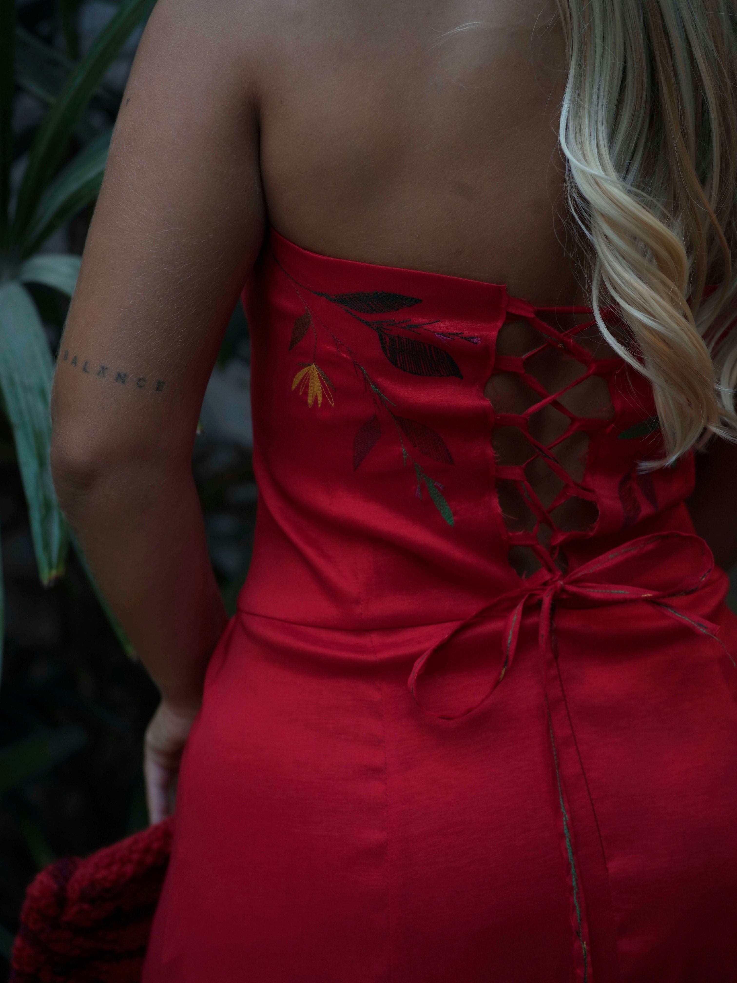 SIERRA EMBROIDED DRESS