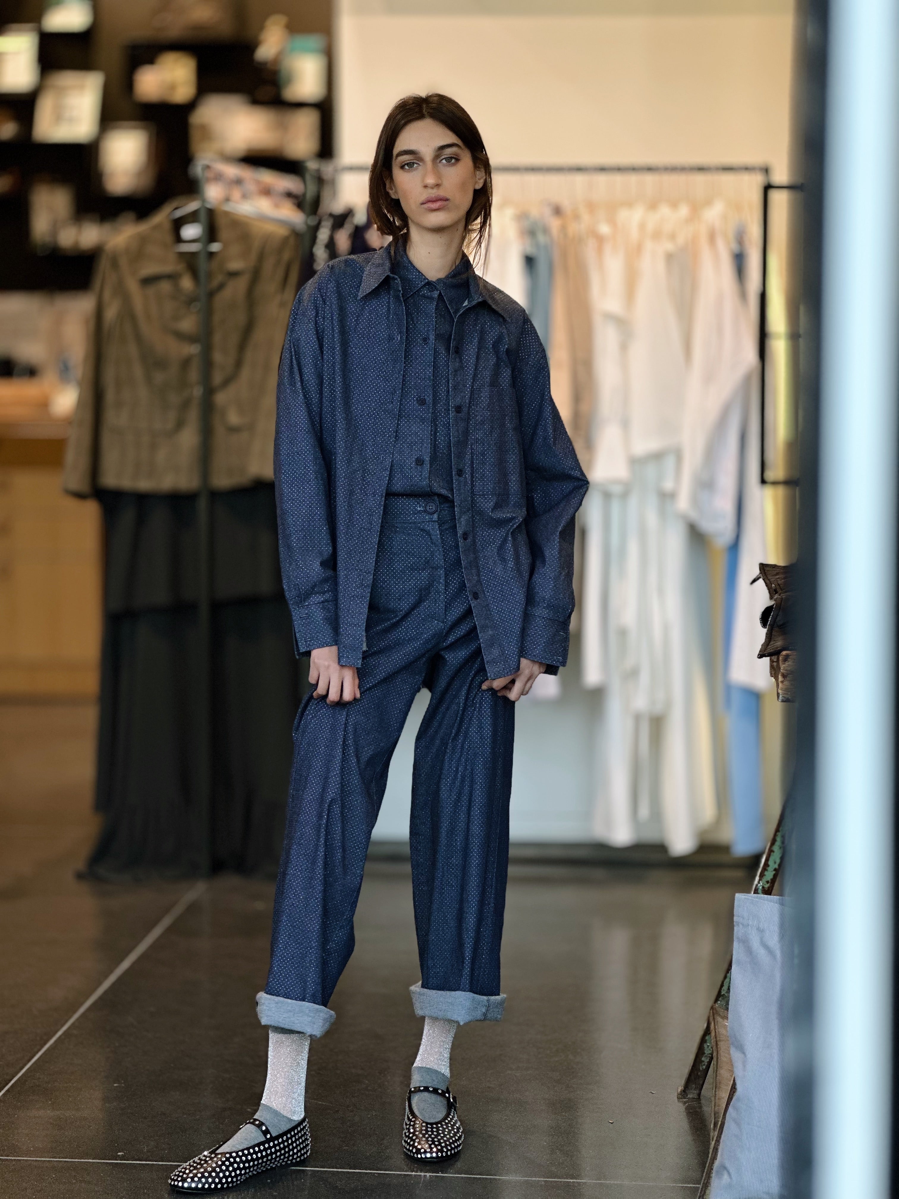 TIMNA-25 W/P LONG SHIRT