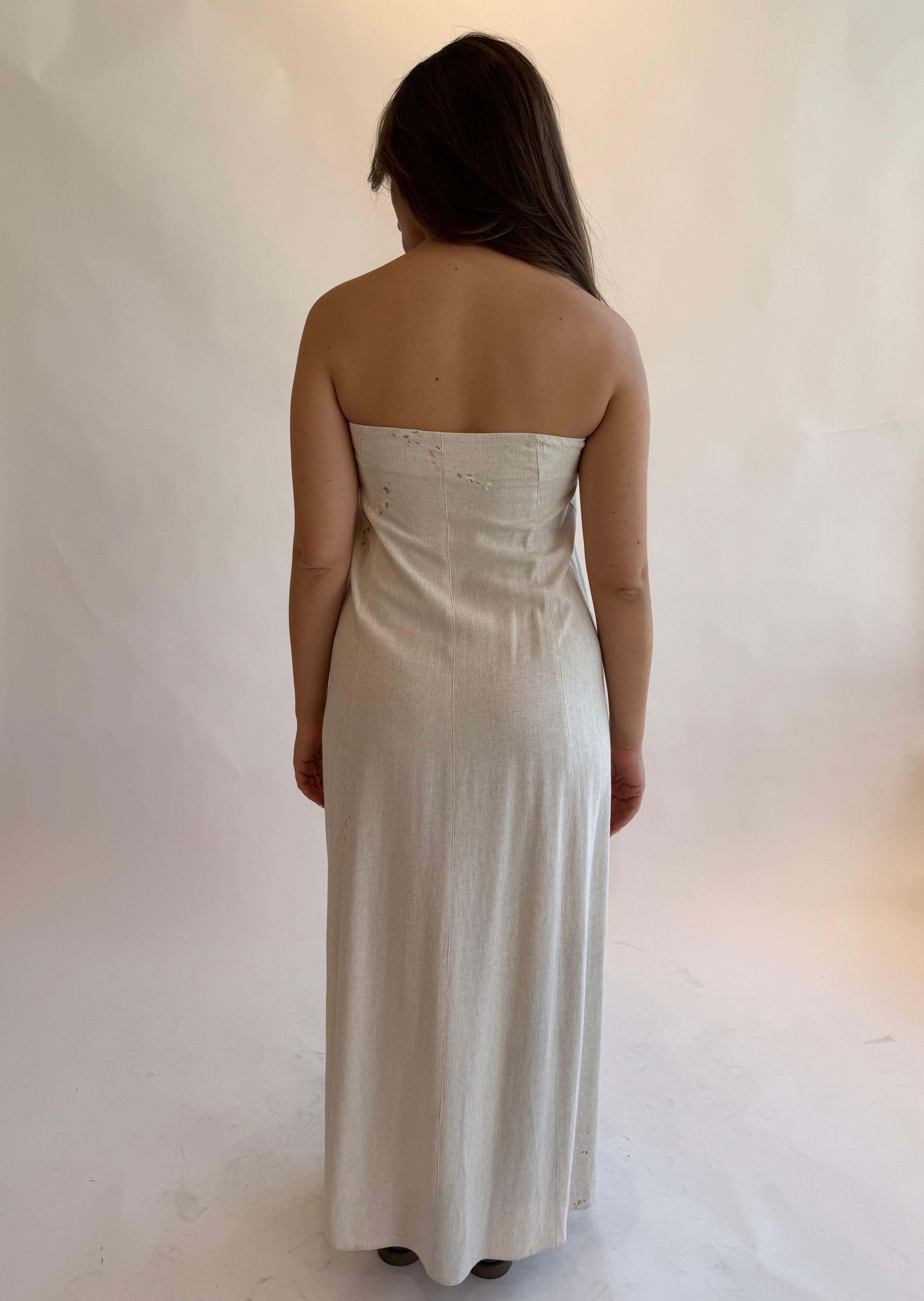 CLIFF EMB DRESS