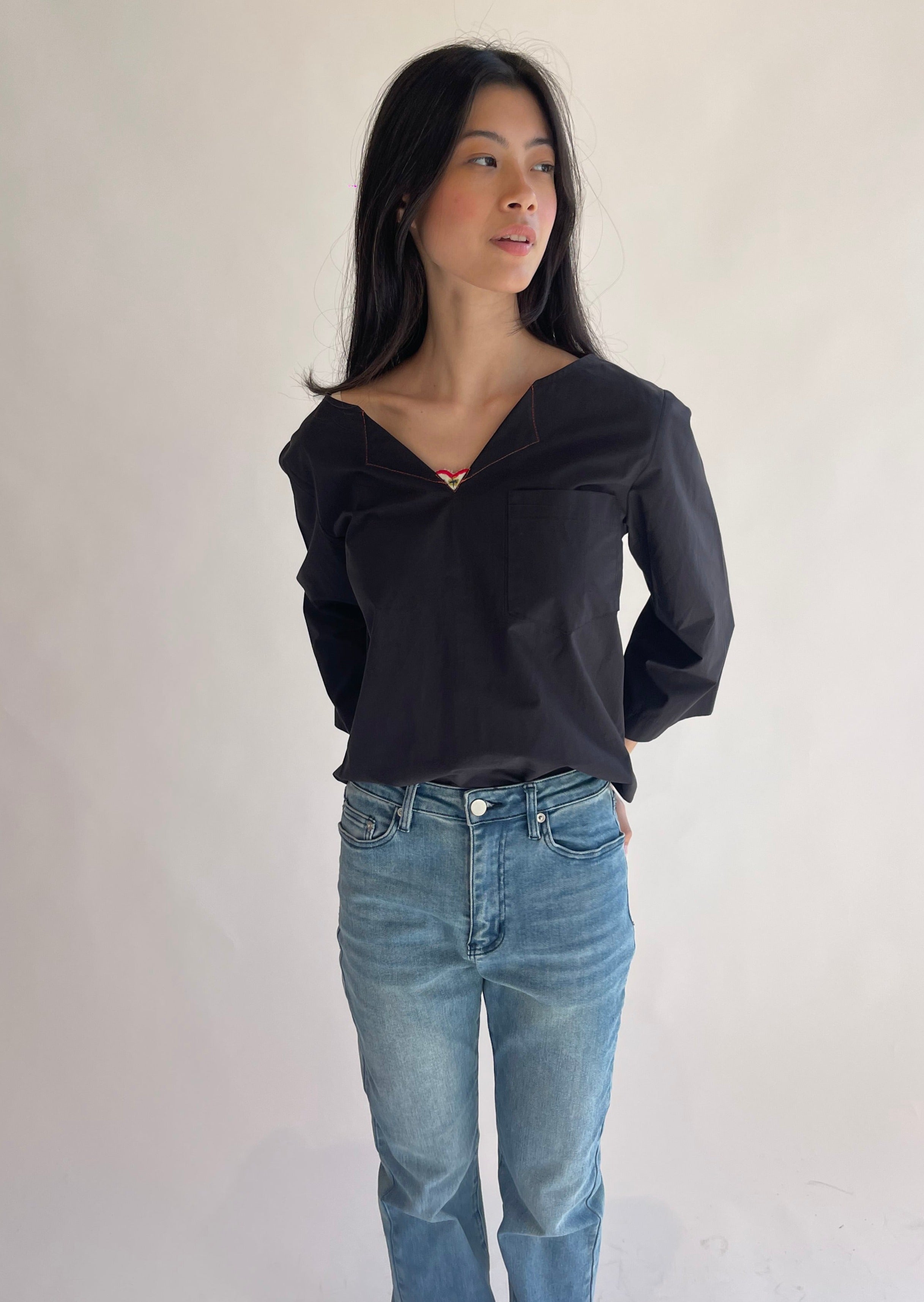 KATHARINE EMB SHIRT
