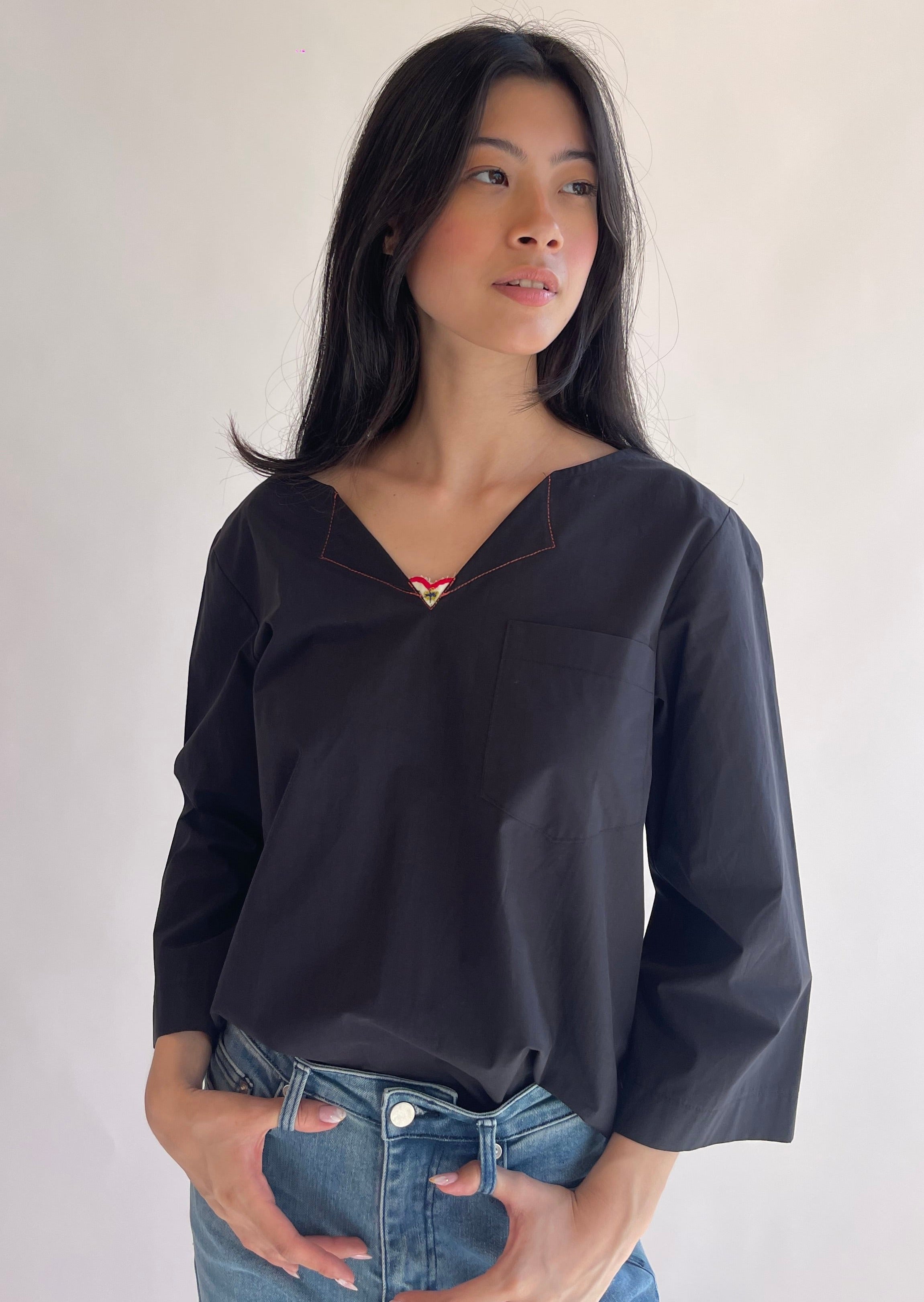 KATHARINE EMB SHIRT