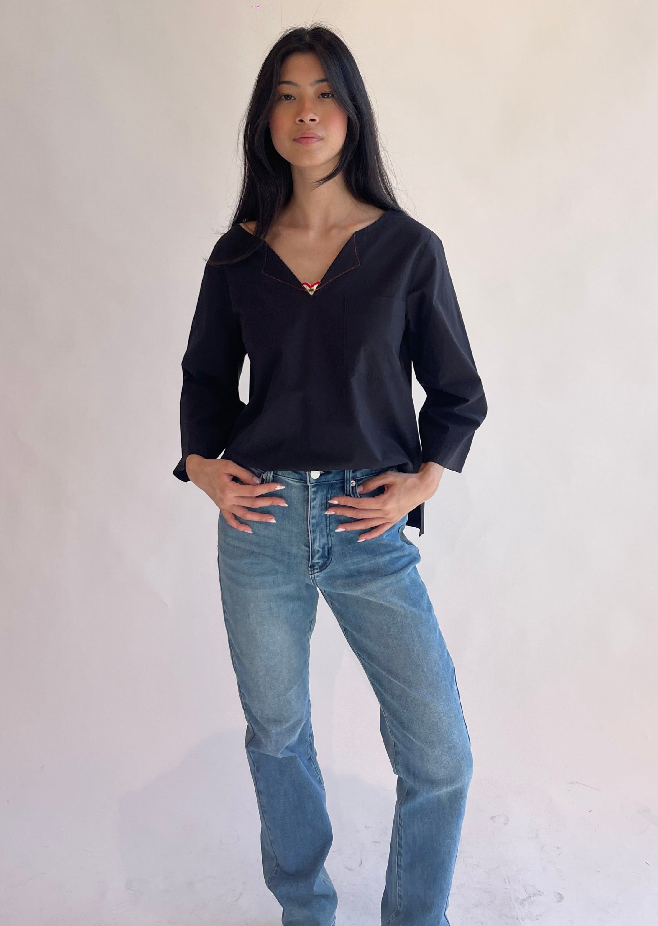 KATHARINE EMB SHIRT